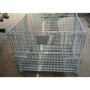 Customized Large Foldable 1500kg Wire Mesh Storage Cages Odm