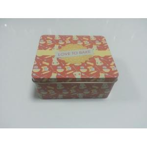 Cheap Eco-friendly Tin Cookie Containers And Food Packaging Box With Different Designs for sale