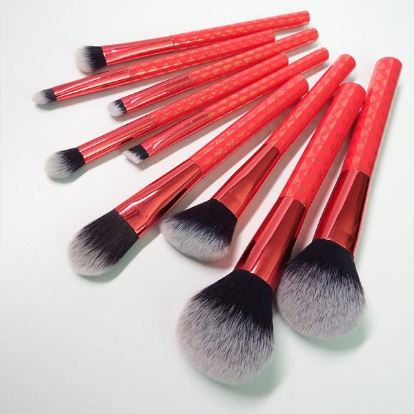 Practical Customized Makeup Brush Set 9PCS Strong Grasping Powder Effect