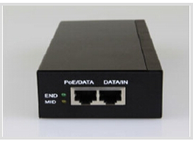 10 / 100 / 1000M POE Injector ( 60W ) Up to 60W of Power on 4-pairs