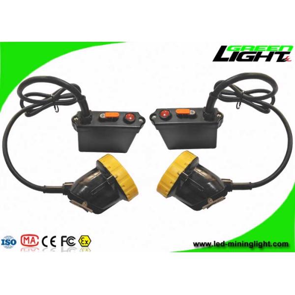 50000lux Brightness Rechargeable LED Mining Cap Lights for Hunting Headlamp Use 11.2Ah Li-ion Battery