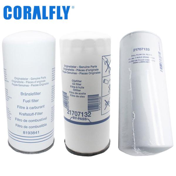 20976003 21707132 For CORALFLY Oil Filter 21707133 21707134 477556 466634