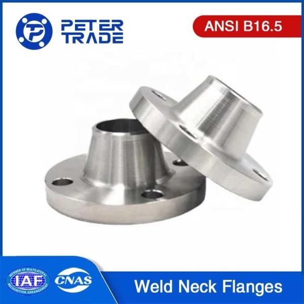 Quality ANSI B16.5 Class 300 Carbon Steel Weld Neck Flanges A105 WNRF Raised Face and Flat Face wholesale