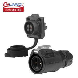 China Cnlinko Lp16 Power Function 2 Pin Plastic Wiring Screw Aviation Plug Connector Pole Locking Screw Type IP68 Waterproof Connector on sale