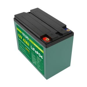 China Plastic Casing 12V 42Ah Lifepo4 Battery Pack With 32700 6Ah Cells 4S4P Configuration on sale
