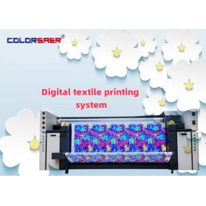 2m Inkjet Digital Dye Sublimation Textile Printing Machine with Fixation Heater Unit All-in-one Printing System