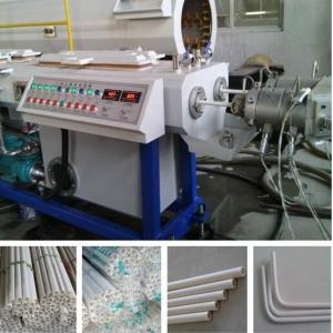 Twin Screw PP PE Twin Pipe Plastic Extrusion Line PVC Electrical Conduit Pipe