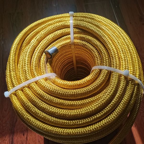 16mm 18mm Double Braided UHMWPE Rope With Polyester Jacket Floating With