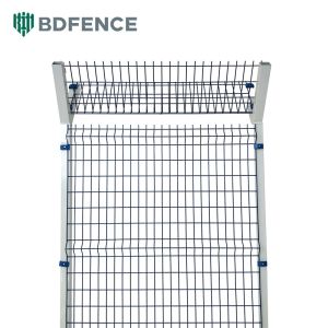 Airport Railway PVC Coated 358 High Security AOA Fence Clear View Mesh Fence