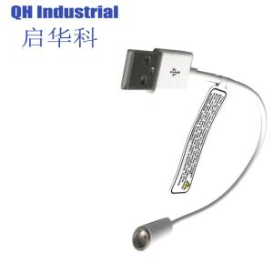 2Pin Palladium-Nickel SMArt Watch Vertical Type Spring Loaded Pin Bronze Tablet