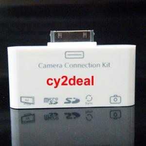 5in1 Camera Connection Kit With Mini USB Data Cable For IPad