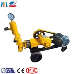 Lightweight Cement Grout Injection Pump Single Cylinder With Customized Wheels