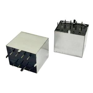 Customized High Precision EE25 Sealed Audio Isolator Transformer Ferrite Core