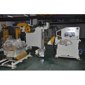 Double Head Material Frame Decoiler And Straightener Servo Feeder Automation