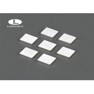 Silver Electrical Contacts ROHS , AgC Button Contact For Protective Switches