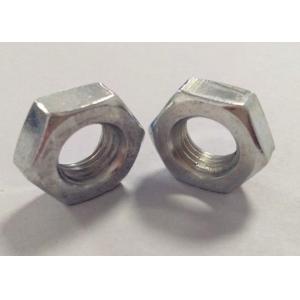 Heavy Hexagon Head Carbon Steel Nuts Zinc Plated Finish For Automobile