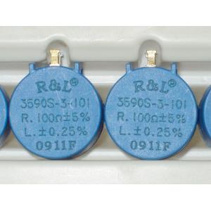 Multi-turn wire wound potentiometer R&L-3590S-3-101 100kohm potentiometer