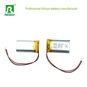 China 902040 3.7V 750mAh Rechargeable Lithium Polymer Battery Cell on sale