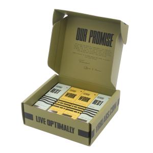 Custom Printed Empty Makeup Cosmetic Skin Care Skincare Set Packaging Box For