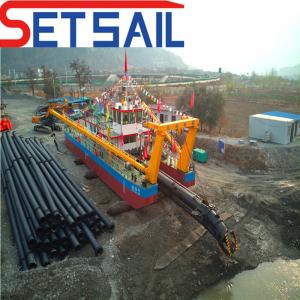 Cheap Hydraulic Cutter Suction Dredger with Customized Design and Diesel Engine for sale