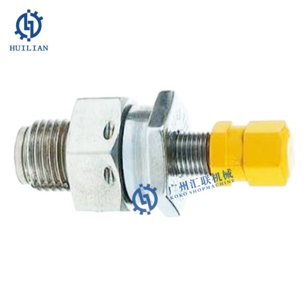 MS28889-2 Accumulator Charging Valve 50MPA Air Valve Shutoff Check Valve for Hydraulic Breaker Excavator Attachments