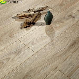 3D Distressed Wooden Plank Laminate Flooring in Customized Color with Matt