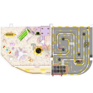 Racing Indoor Playground Ball Pool Entertain Indoor Playgrounds Equipment