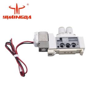 Auto Cutter Parts Electro Valve With Plug Part No 129300 For Vector Q80 Vector