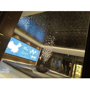 2019 Mirror Metal Steel Color Water Ripple Pattern 1500*3000 Stainless Steel Panel From Foshan Factory