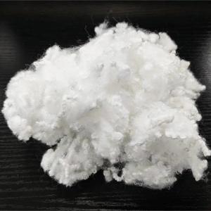 100% Polyester Poly Staple Fabric Synthetic Fiber Fineness 1.2-15dtex