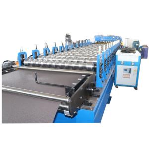 Glazed tile roof panel rolling forming machine