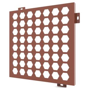 Cheap Perforated Metal Sheet Aluminum Cladding Panels For Curtain Wall Or Ceiling Decoration for sale