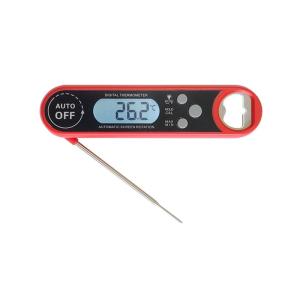 ABS Housing Fold Away Digital Food Thermometer High Resolution For Bbq
