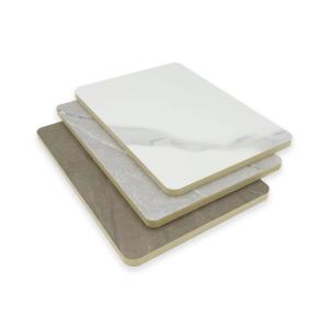 Customized Color Bamboo Charcoal Board Veneer Marble Carbon Crystal Plate Wall