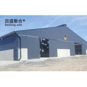 ASTM Standard Steel Structure Prefab Building for Cow Sheep Cattle House Farm