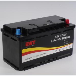 12V 120Ah LiFePO4 Battery Pack for Energy Storage Rechargeable Nominal Voltage