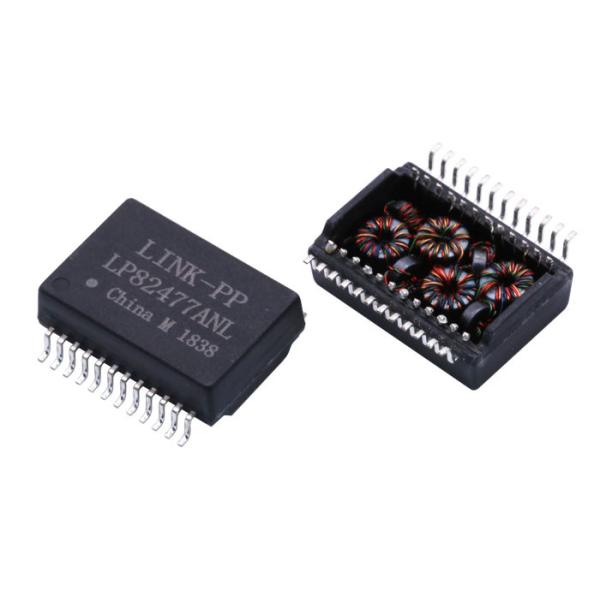 Quality LP82477ANL  Ethernet Gigabit Transformer With 10/100/1000 BASE-T Single Port POE++ wholesale