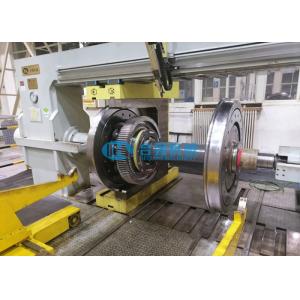 Railway PLC 30kW CNC Wheelset Press 3150kN Wheel Press Machine