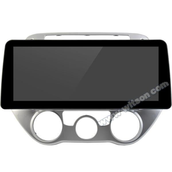 12.3" Smart Ultra Wide Screen For Hyundai i20 Manual Air conditioner 2008 - 2014
