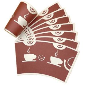 Paper Cup Blanks For Paper Cups 2oz 4oz 6oz 8oz Flexographic Printing With