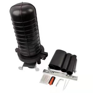 Vertical 1 In 4 Out Optical Splice Dome Closure Mechanical Sealing Cable Splice