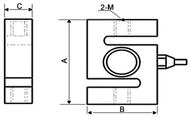 Strain Gauge Load Cell S Type 5kg/50kg/1000kg/3 Ton To 20 Ton