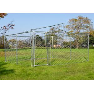 4' x 6' x 6' /1.2m x 1.8m x 1.8 m outdoor chain link wire dog kennel DIY