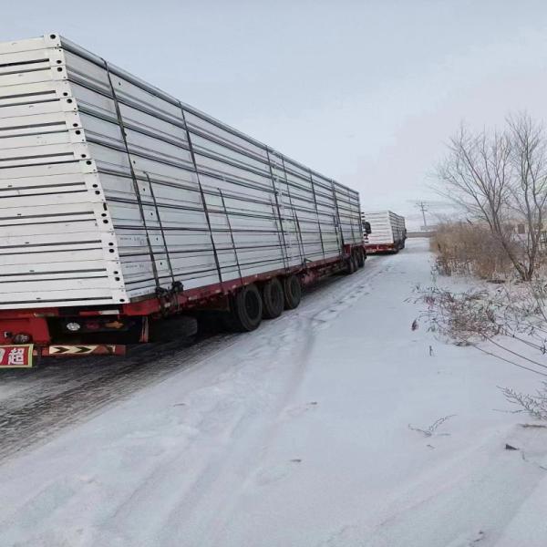 Steel Luxury Container House Portable 2 Bedroom Living with Sandwich Panel Structure