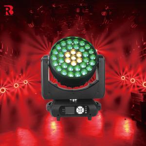 Stage LED Wash Zoom RGBW 4in1  Moving Head Light  Supplier