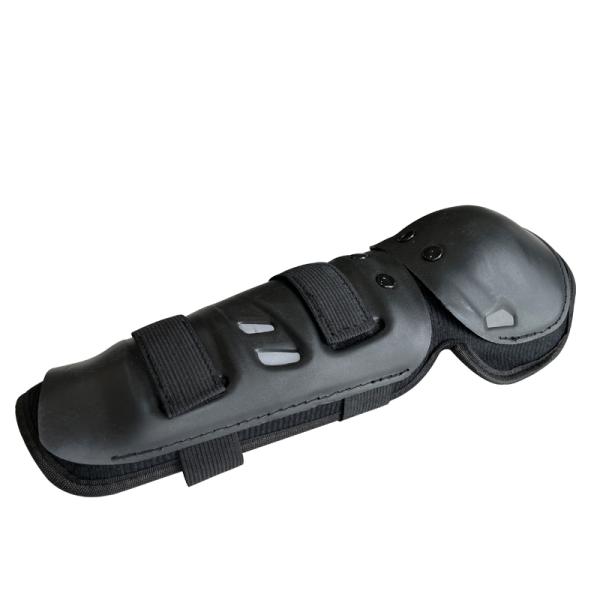 Black Elbow Knee Protectors Sets for Riding Racing One Size Fits All and Customizable