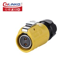 Cnlinko M20 2 Pin Electrical Waterproof Connector 2 Pole Connector for LED