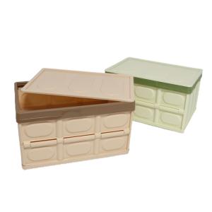 Waterproof Reusable Collapsible Plastic Bins Detachable Space Saving Foldable
