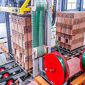 Horizontal Vertical Automatic Setting Robot Belt Strapping And Packaging System