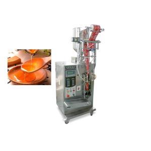 Stand Up Soup Packaging Machine , Liquid Packing Oil Filling And Packing 5g